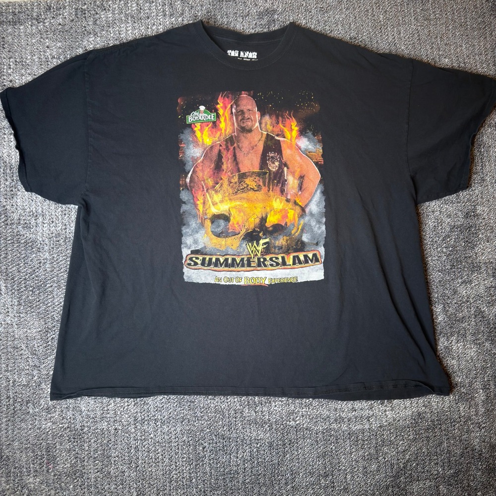 Summerslam 1999 Mens 5XL T-Shirt‎ Modern Vintage Reprint WWE WWF Pro-Wrestling